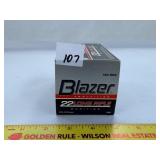 500 Rounds 22 Long Rifle Blazer Ammunition 40