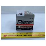 500 Rounds 22 Long Rifle Blazer Ammunition 40