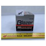500 Rounds 22 Long Rifle Blazer Ammunition 40