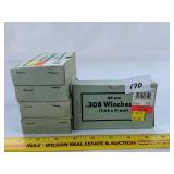 100 Rounds .308 Winchester Ammunition