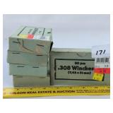 100 Rounds .308 Winchester Ammunition