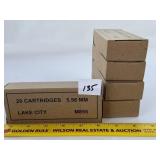100 Rounds Lake City 5.56 Ammunition