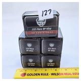 100 Rounds MFS .223 62 Grain Ammunition
