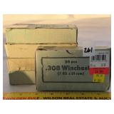 100 Rounds .308 Winchester Ammunition