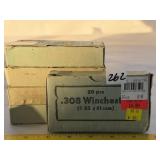 100 Rounds .308 Winchester Ammunition