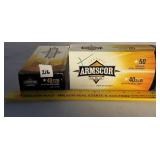 100 Rounds Armscor 40 Smith & Wesson 180 Grain