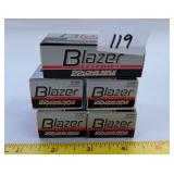 250 Rounds Blazer 22 Long Rifle Ammunition 40