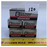 250 Rounds Blazer 22 Long Rifle Ammunition 40