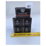 100 Rounds MFS .223 62 Grain Ammunition