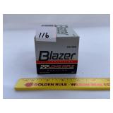 Blazer 22 Long Rifle 500 Rounds 40 Grain