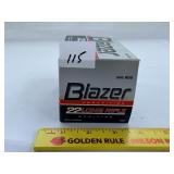 Blazer 22 Long Rifle 500 Rounds 40 Grain