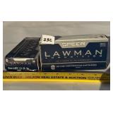 100 Rounds Lawman Ammunition 9mm Luger 124 Grain