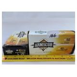 100 Rounds Armscor 40 Smith & Wesson 180 Grain