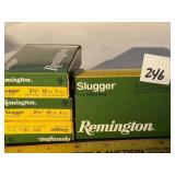 20 Rounds Remington Slugger 2 3/4 Inch 12 Gauge