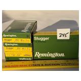 20 Rounds Remington Slugger 2 3/4 Inch 12 Gauge