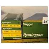 20 Rounds Remington Slugger 2 3/4 Inch 12 Gauge