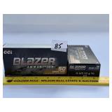 100 Rounds of Blazer Ammunition 45 Auto 230 Grain
