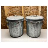 2 - 6 Gal Storage Pails