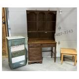 Desk, Drawer Unit, & Table