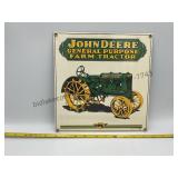 Metal John Deere General Purpose Sign