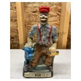 1970 Jim Beam Paul Bunyan Whiskey Decanter