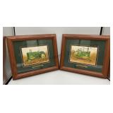 2 Framed American Memory Prints