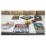 Metal Signs, Model Planes, & More