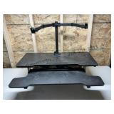 Portable Computer Monitor & Keyboard Desk