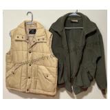 Fleece Jacket and Insulated Vest