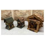 3 Bird Houses