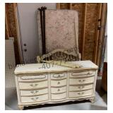 Twin Bed and Dresser