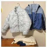 2 Winter Jackets and Snow Pants