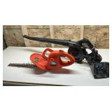 Blower and Hedge Trimmers