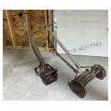 Antique Mower and Cultivator