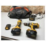 18W Dewalt Tools in Bag