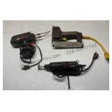 Solder Gun, Stapler, and Dremmel