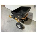 YardWorks Pull Behind Spreader