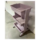 Bin Storage on Rollers