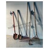 Long Handled Tools Lot 3