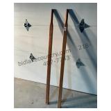 Pair of Wheelbarrow Handles