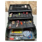 Tackle Box with Tackle Lot 3