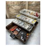 Tackle Box with Tackle Lot 1