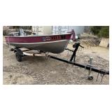 1970 Lund Boat and Trailer