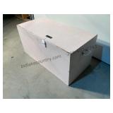 Painted Wooden Storage Chest
