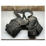 Husky Tool Belt with Shoulder Straps