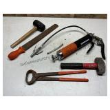 Grease Gun and Hand Tools