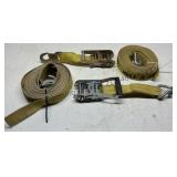 Heavy Duty Ratchet Straps Lot 2
