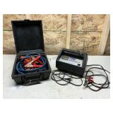 Battery Charger and Jumper Cables