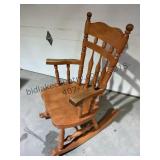 Wood Rocking Chair
