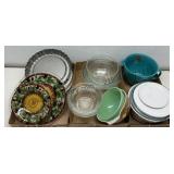 Glass Ware and Pie Plates